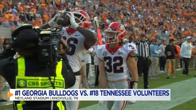 #1 Georgia Bulldogs dominate in 38-10 win over #18 Tennessee Volunteers